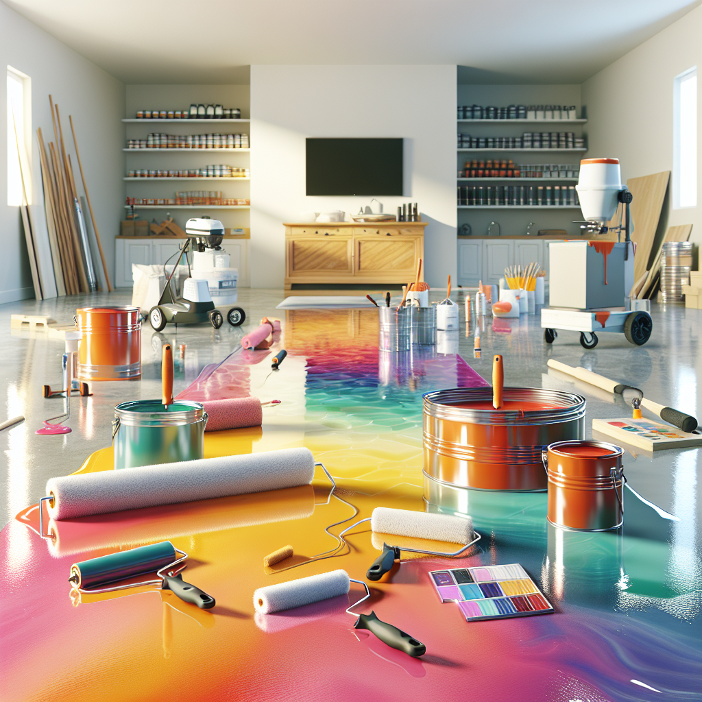 DIY Epoxy Flooring Tips For Home And Business